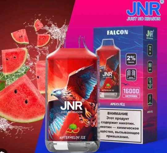 JNR Falcon Approx 16000 Puffs Disposable Vape, Crystal Craft Design, Dual Mesh Coil & Type-C Charging - Image 3
