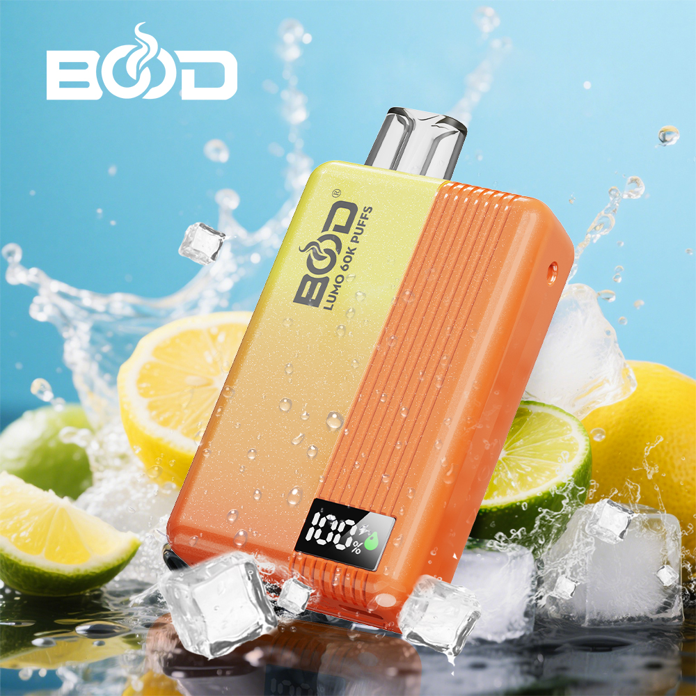BOOD LUMO 60000 Puffs Disposable Vape , LED Digital Display, Type-C Rechargeable, 0%/2%/5% Nicotine - Image 8