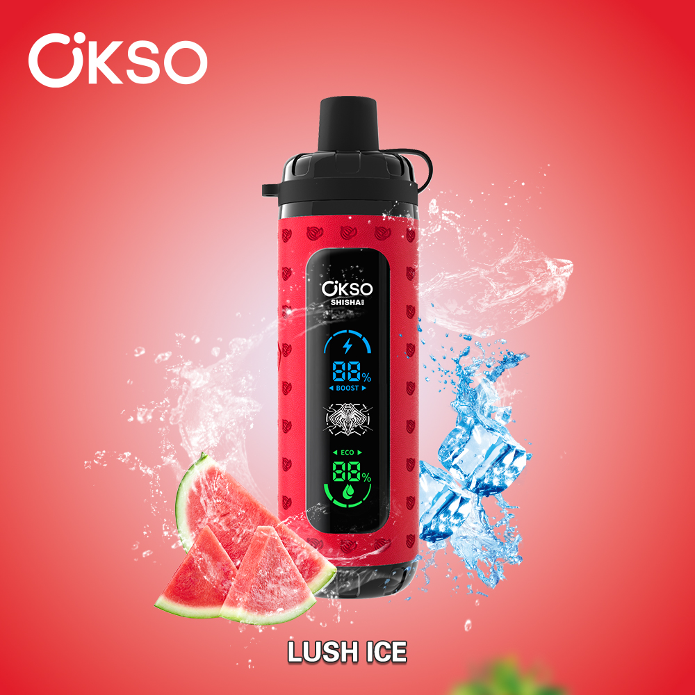 OKSO Shisha Max 40000 Puffs Disposable Vape , Adjustable Airflow & 800mAh Rechargeable Battery - Image 7