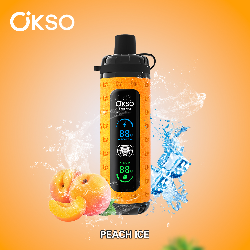 OKSO Shisha Max 40000 Puffs Disposable Vape , Adjustable Airflow & 800mAh Rechargeable Battery - Image 5