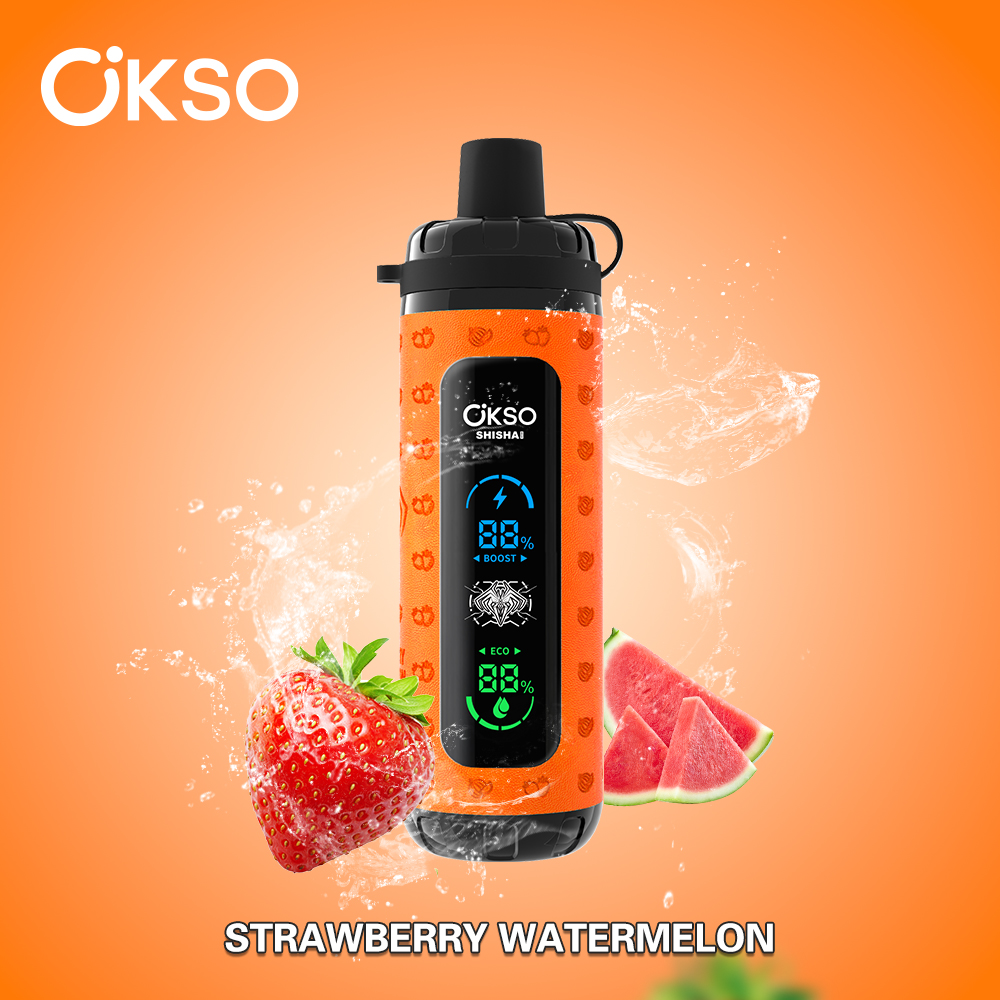 OKSO Shisha Max 40000 Puffs Disposable Vape , Adjustable Airflow & 800mAh Rechargeable Battery - Image 3