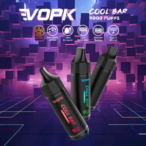VOPK Cool Bar 9000 Puffs Disposable Vape Pen – Long-Lasting Performance & Portable Design