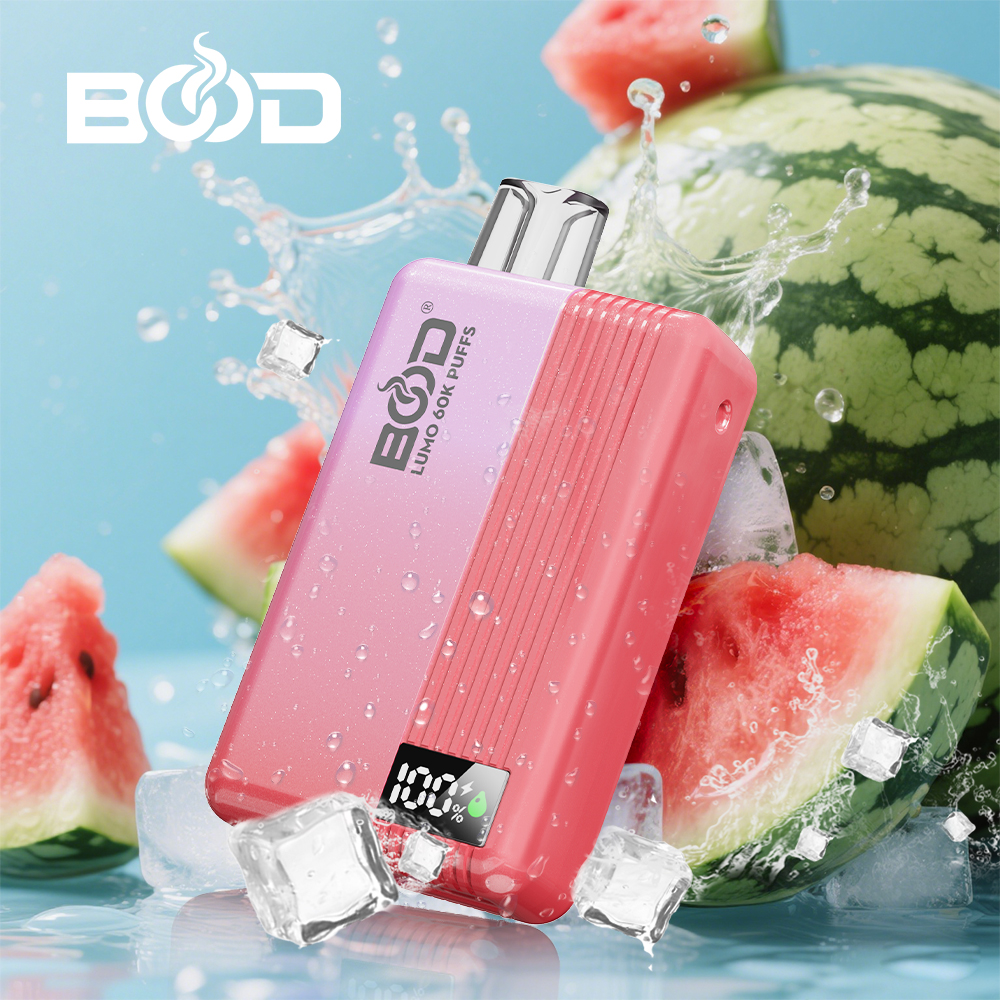 BOOD LUMO 60000 Puffs Disposable Vape , LED Digital Display, Type-C Rechargeable, 0%/2%/5% Nicotine - Image 3