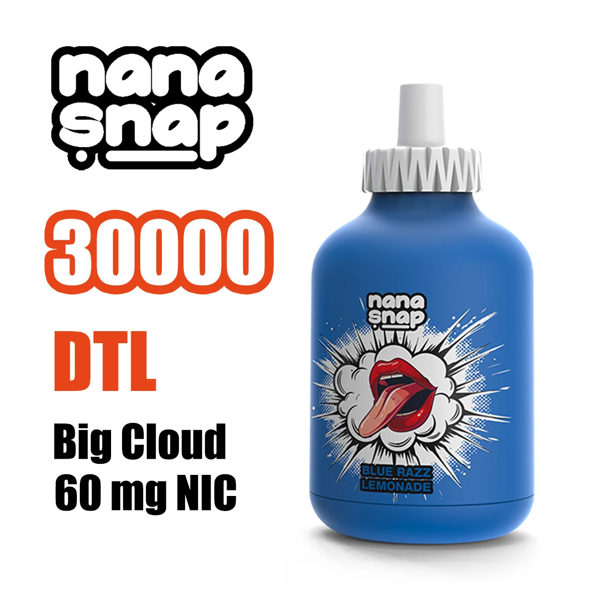 NANASNAP SHISHA 30000 Puffs Bottle-Shaped Disposable Vape , High-Capacity Performance & Modern Design - Image 11