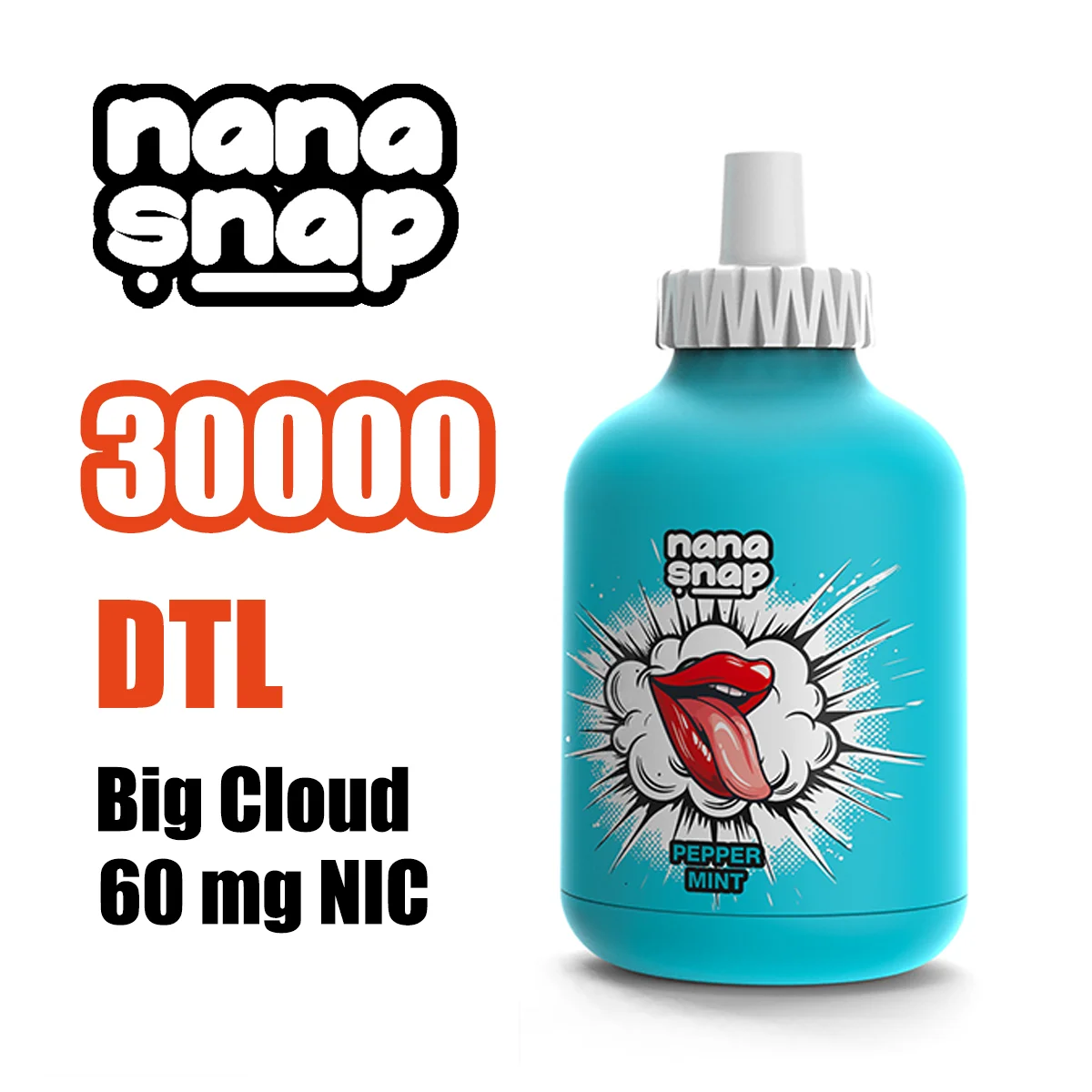 NANASNAP SHISHA 30000 Puffs Bottle-Shaped Disposable Vape , High-Capacity Performance & Modern Design - Image 10
