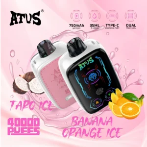 Alternative view of ATVS BAR DE023 40000 Puffs Disposable Vape , LED Display & Type-C Charging