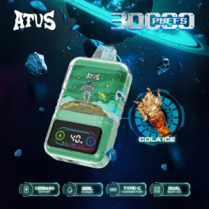 ATVS DE021 30000 Puffs Disposable Vape , Crystal Shell Astronaut Design