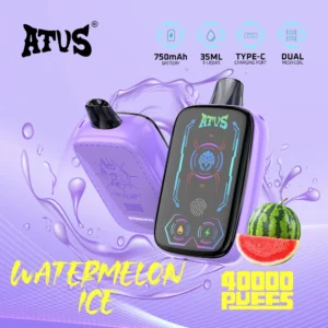 ATVS BAR DE023 40000 Puffs Disposable Vape , LED Display & Type-C Charging