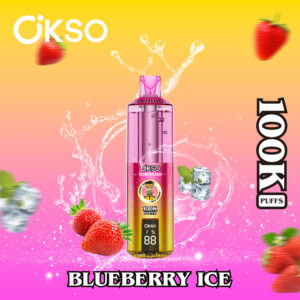 Alternative view of OKSO Tornado 100000 Puffs Disposable Vape , Dual Mesh Coil, LED Smart Display & Rechargeable Battery