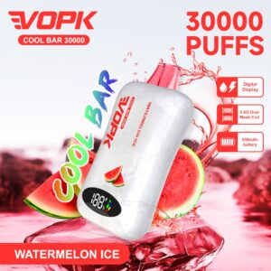 Alternative view of VOPK COOL BAR 30,000 Puffs Device , Rechargeable Battery, Digital Display, Type-C Charging