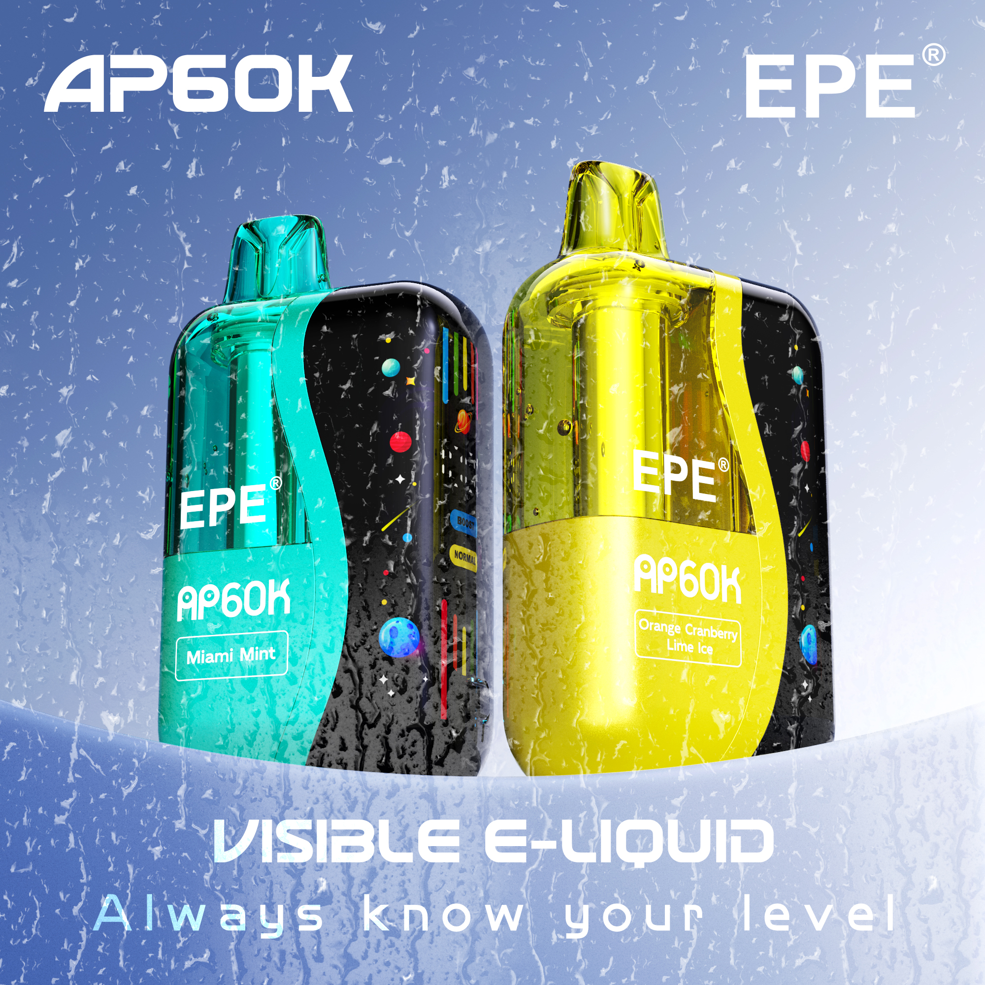 EPE AP 60000 Puffs Disposable Vape – Replaceable Pod, Dual-Mode Adjustable Airflow, 12 Flavors - Image 4